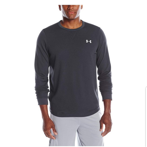 Under Armour Other - Under Armour black waffle knit shirt